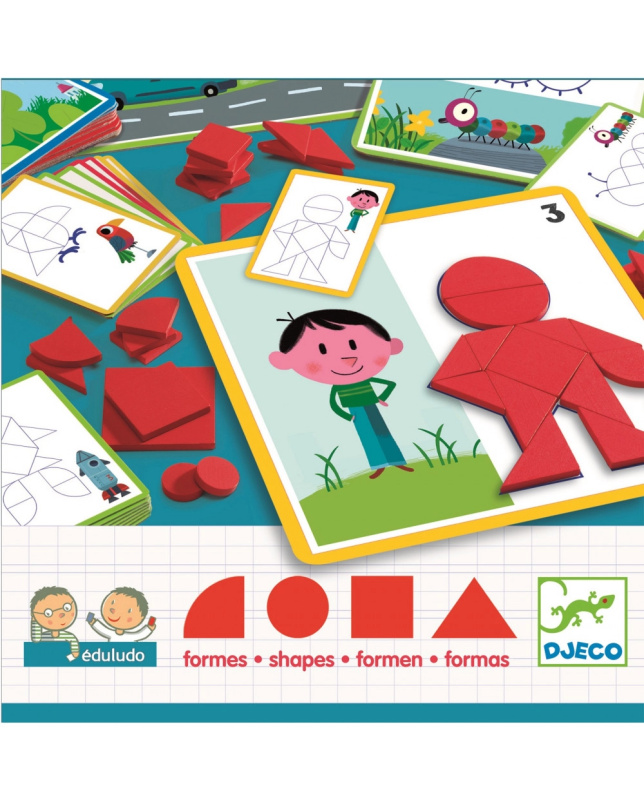 Eduludo – Didaktická hra Skládáme tvary