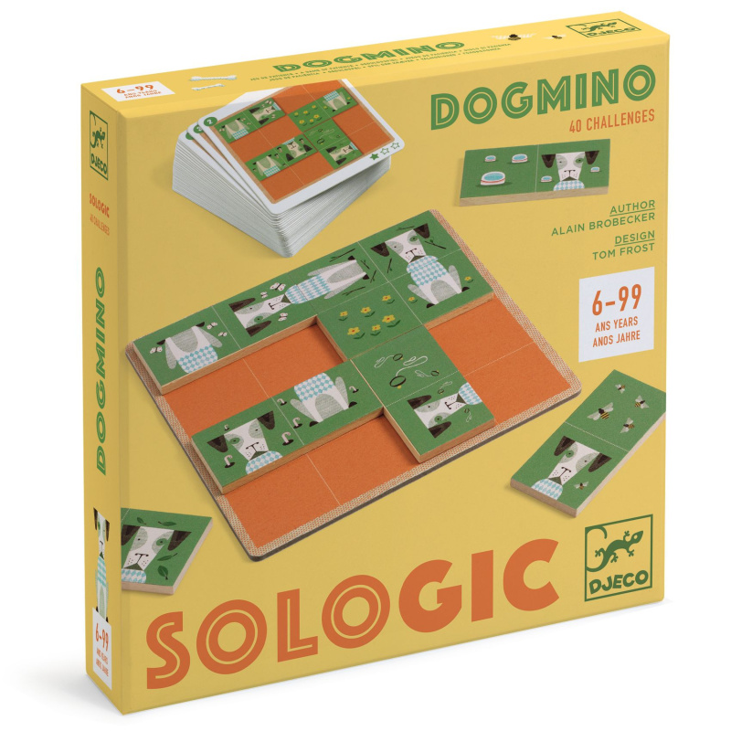 Djeco logická hra Sologic Dogmino