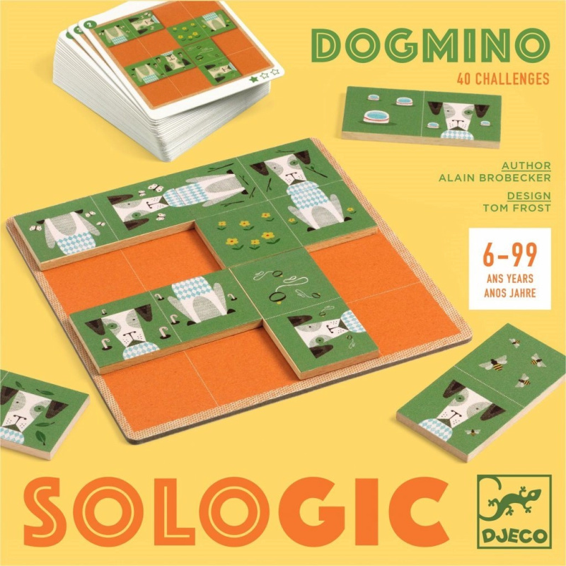 Djeco logická hra Sologic Dogmino