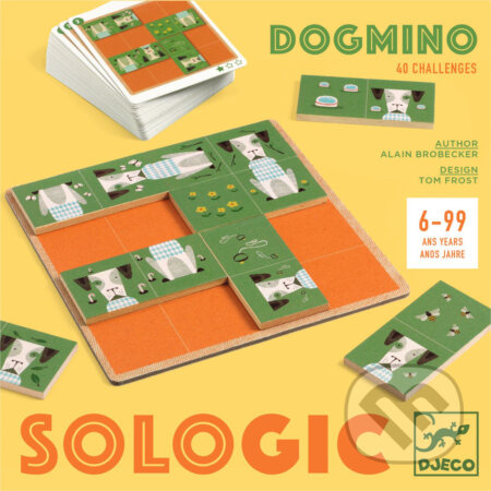 Djeco logická hra Sologic Dogmino