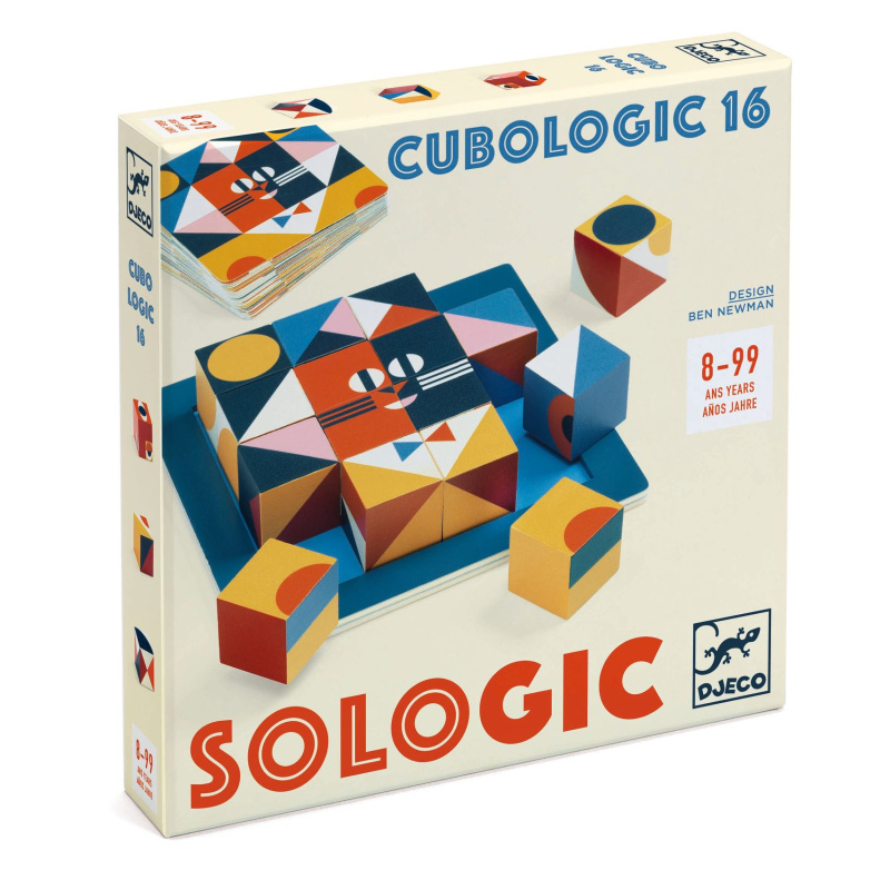 DJECO Logická hra Sologic - Cubologic 16