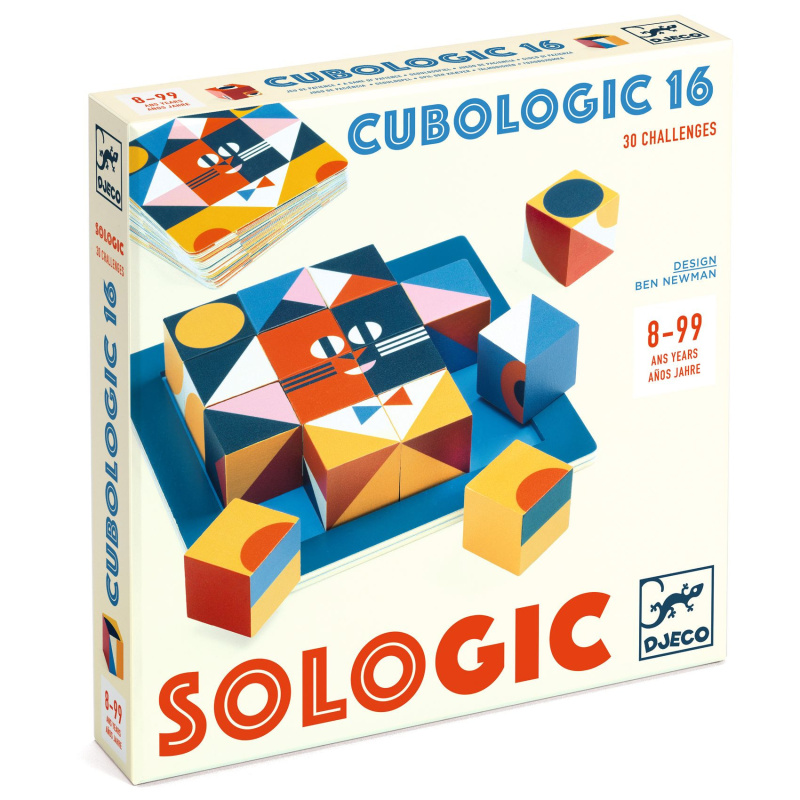 DJECO Logická hra Sologic - Cubologic 16