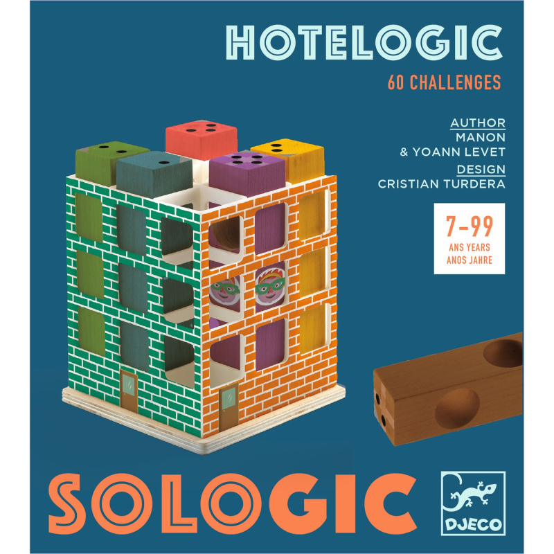 SOLOGIC: Hotelogic (Ubytuj hostí v hoteli) - Manon Levet, Yoann Levet - hra z kategorie Vzdělávací hry