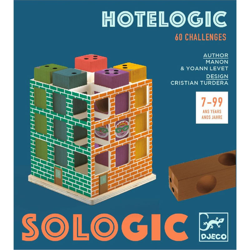 SOLOGIC: Hotelogic (Ubytuj hostí v hoteli) - Manon Levet, Yoann Levet - hra z kategorie Vzdělávací hry
