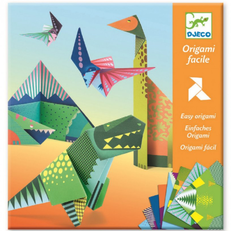 Djeco Origami skládačka Dinosauři