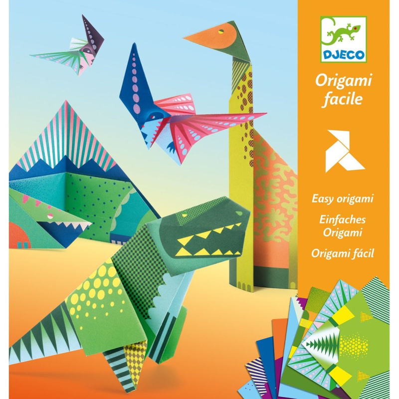 Djeco Origami skládačka Dinosauři