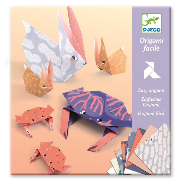 DJECO Origami Zvířecí rodinky