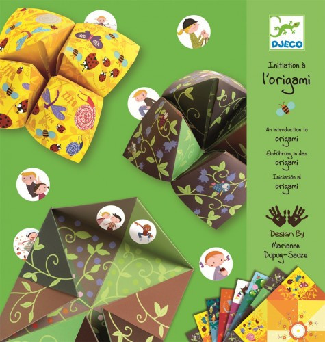 DJECO Origami Nebe, peklo, ráj (zelená)