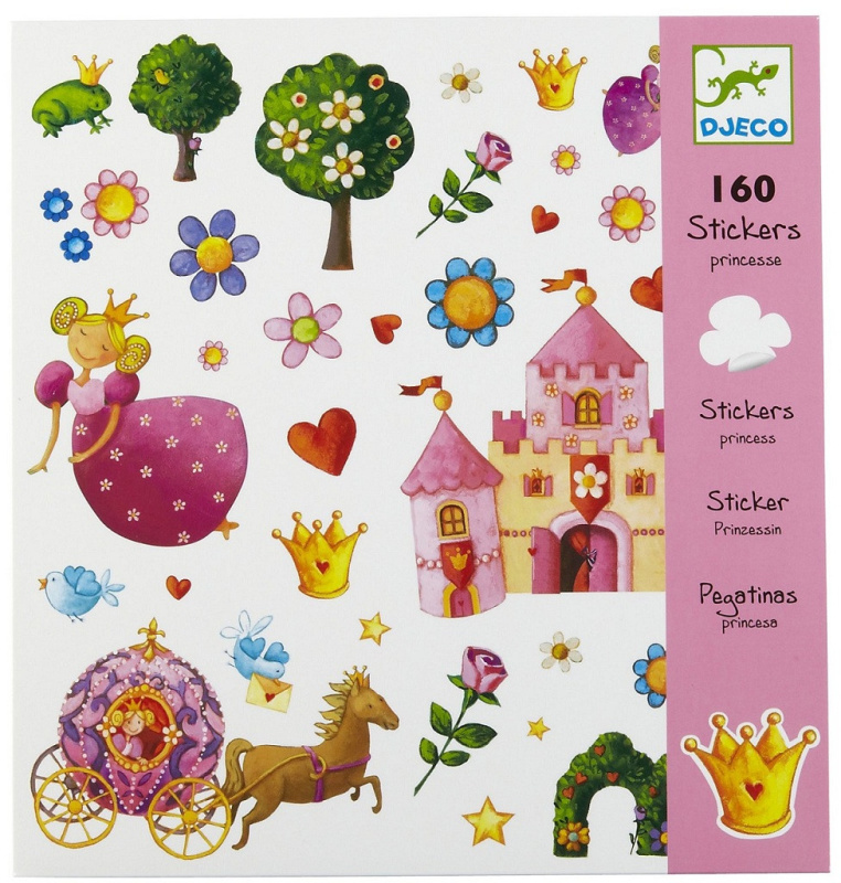 Samolepky Djeco Princezna