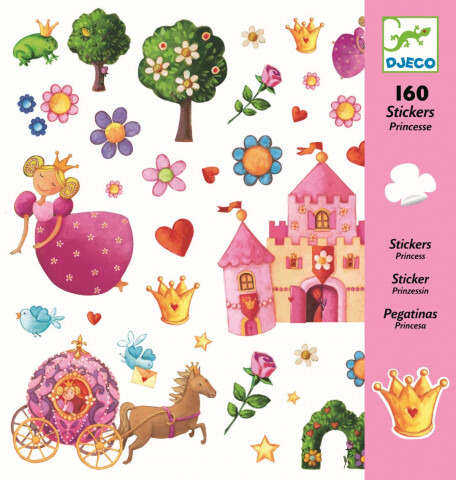 Samolepky Djeco Princezna