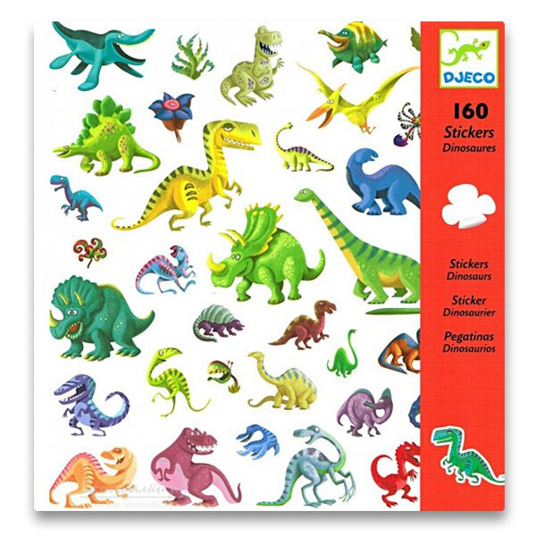 DJECO Samolepky Dinosauři
