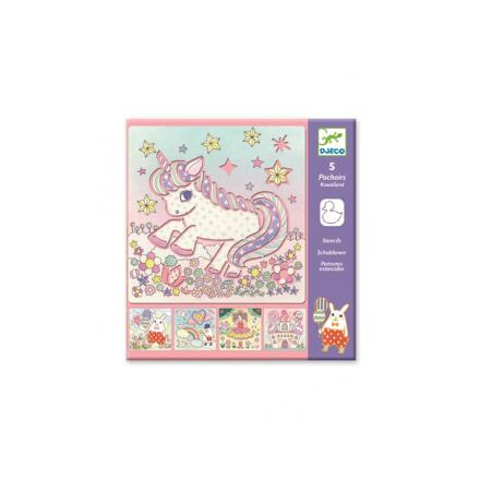 DJECO Šablony Kawaii Land
