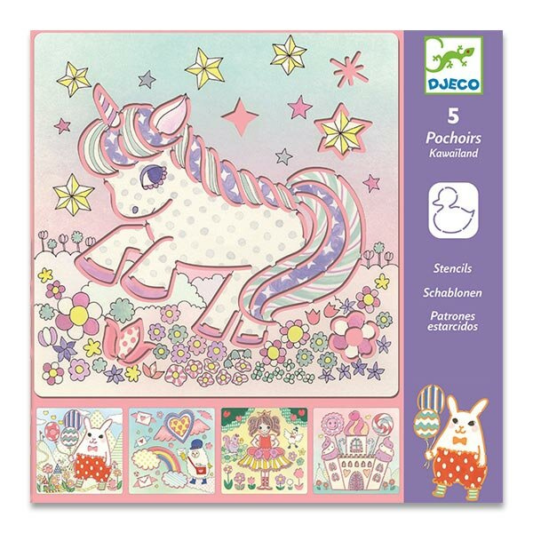 DJECO Šablony Kawaii Land