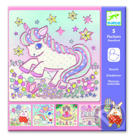 DJECO Šablony Kawaii Land