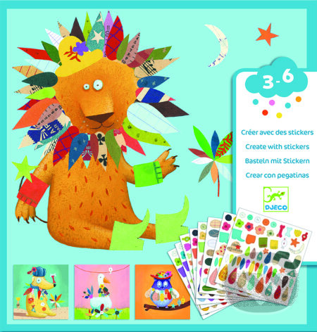 DJECO Výtvarná sada Ozdob zvířátko