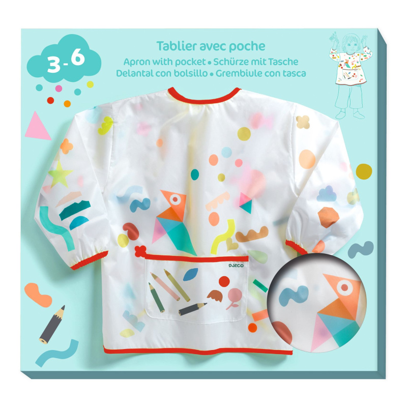 DJECO Zástěra s kapsou