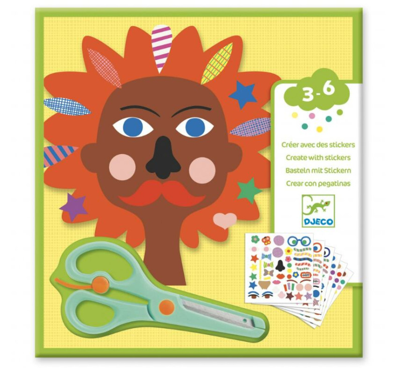 Výtvarná sada Kadeřnictví Djeco