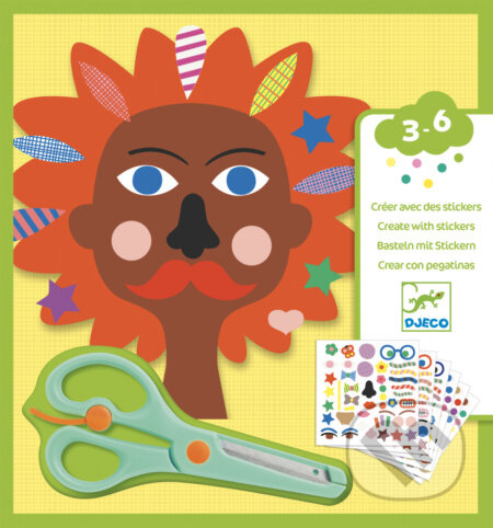 Výtvarná sada Kadeřnictví Djeco