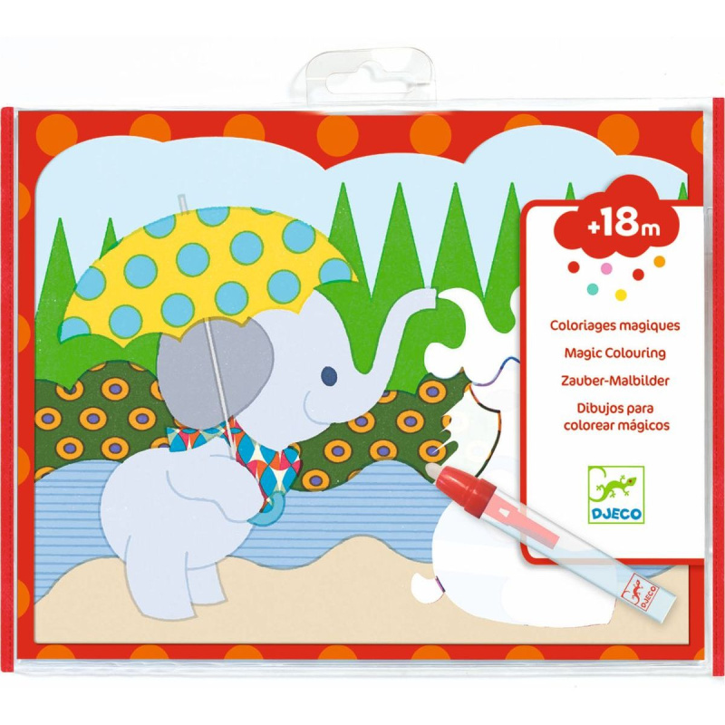 DJECO Vodní omalovánky - Zvířecí kratochvíle