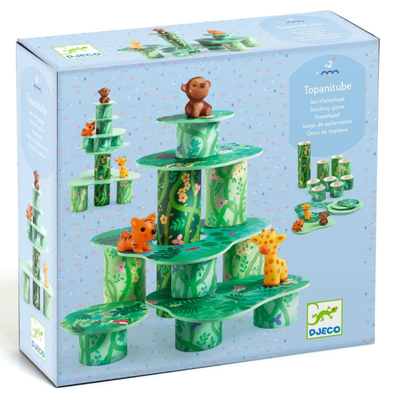 DJECO Stavebnice dobrodružství v džungli