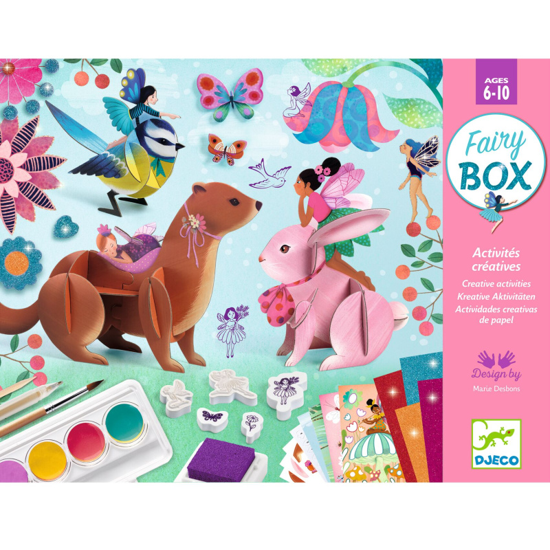 Velká kreativní sada Fairy od Djeco