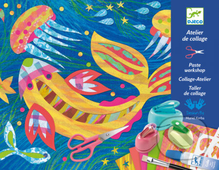Kreativní papírové koláže Djeco