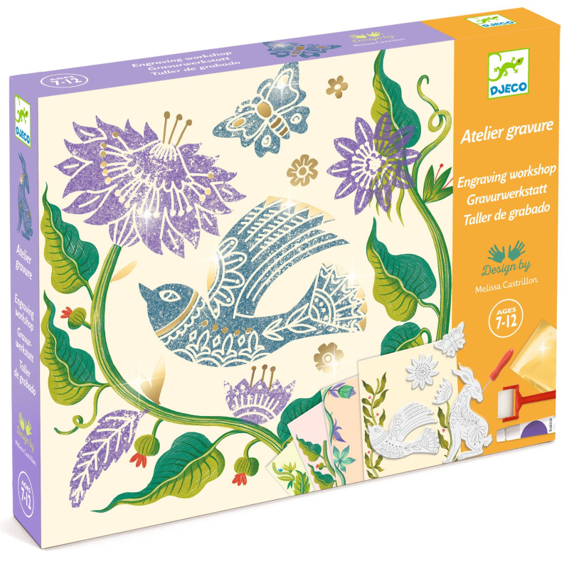 DJECO Kreativní sada rytí