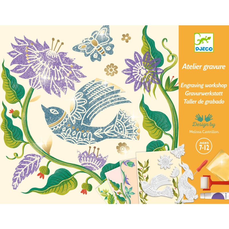 DJECO Kreativní sada rytí