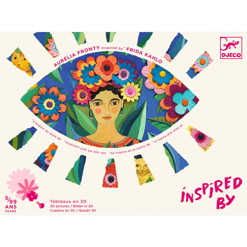 DJECO Kreativní sada Frida Kahlo