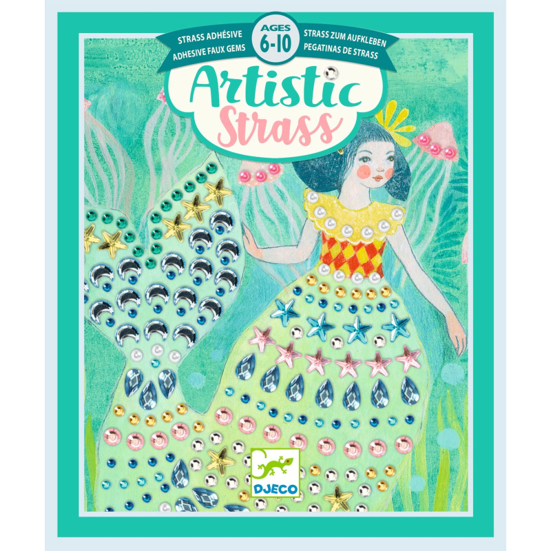 Umelecký štras: Vodnaté vlny