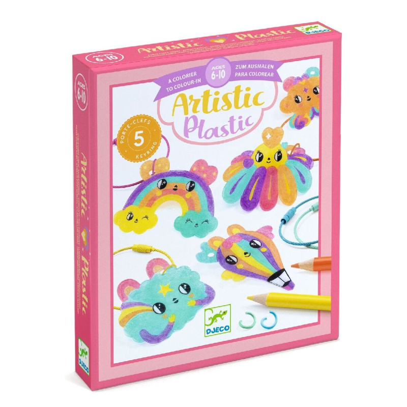 Umělecké přívěsky Kawaii od Djeco