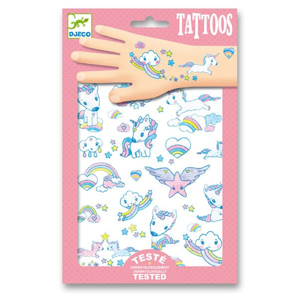 DJECO Tetování Jednorožci