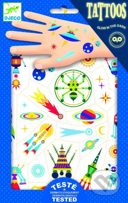 DJECO Tetování Veselý vesmír
