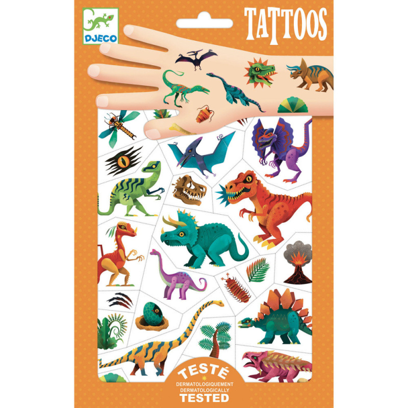 Djeco Tetování Svět dinosaurů