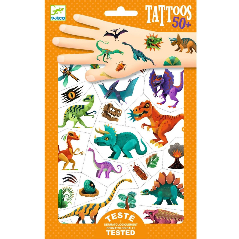Djeco Tetování Svět dinosaurů