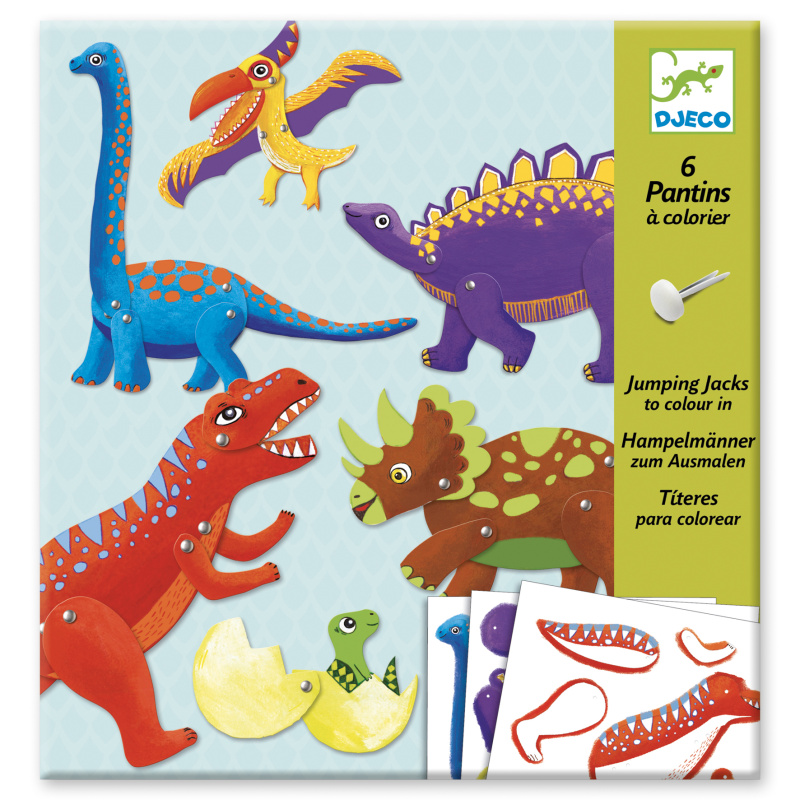DJECO Loutky Dinosauři