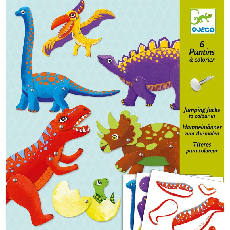DJECO Loutky Dinosauři