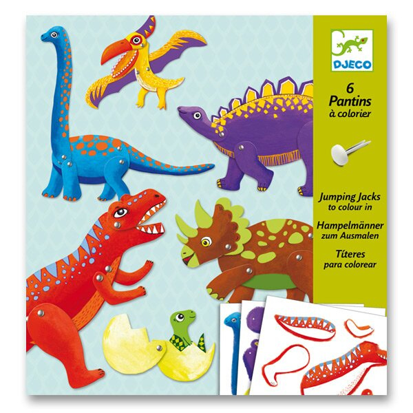 DJECO Loutky Dinosauři