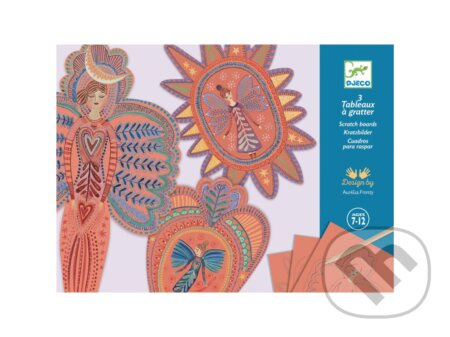 DJECO Angels - seškrabávací obrázky