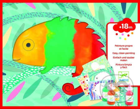 Malování prstíky pro nejmenší Zvířátka od Djeco