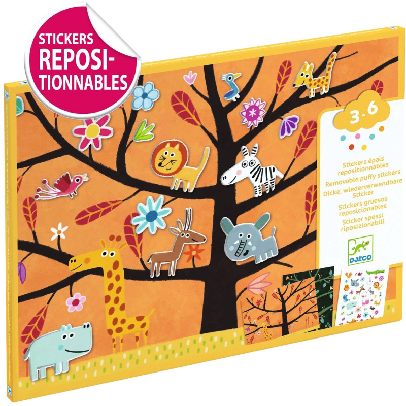 DJECO Kreativní sada Zvířátka na honěnou