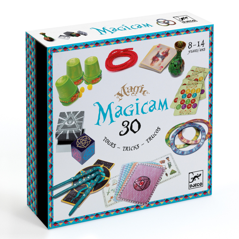 Kouzelnická sada DJECO Magicam – 30 triků