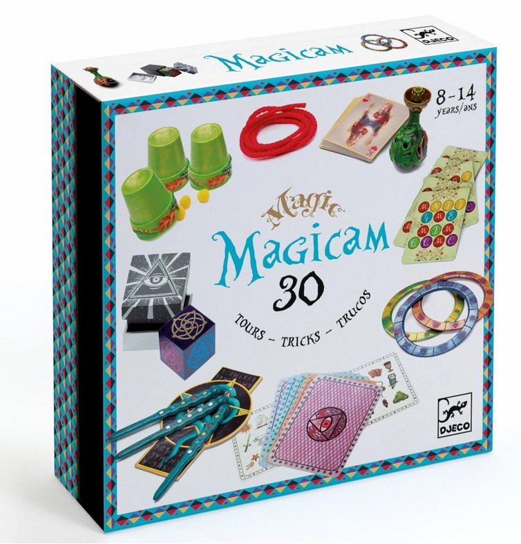 Kouzelnická sada DJECO Magicam – 30 triků