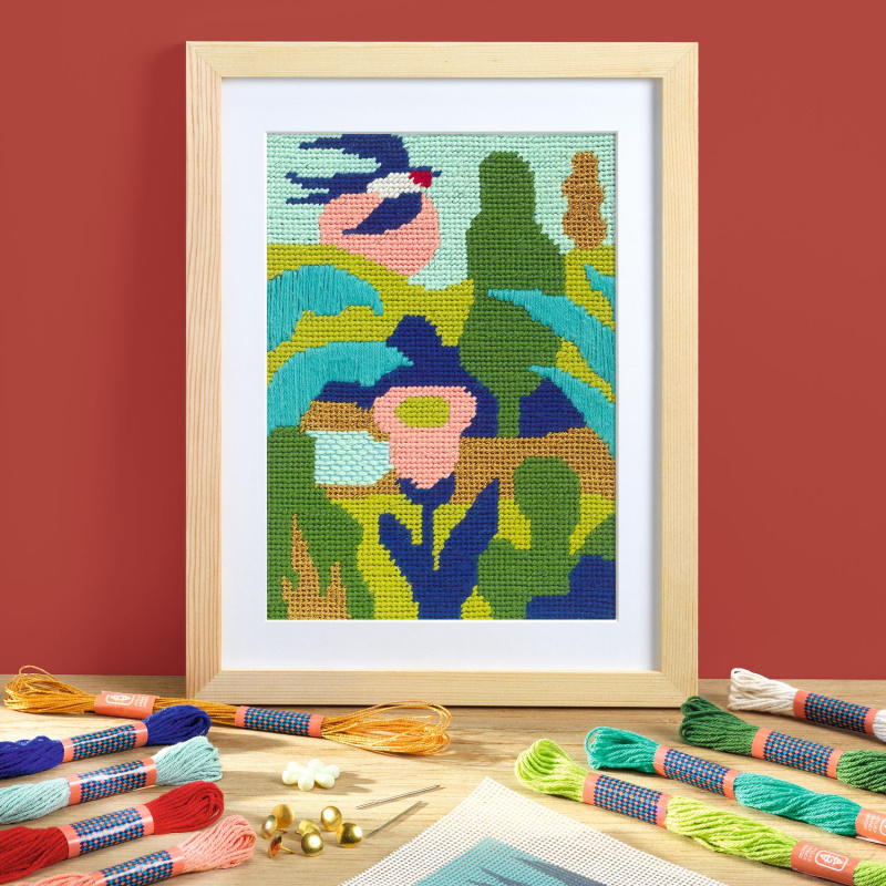 DJECO Vyšívací sada Atelier 65