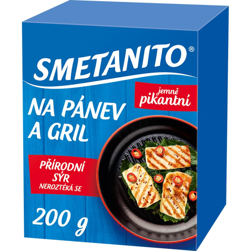Smetanito Sýr na pánev a gril jemně pikantní