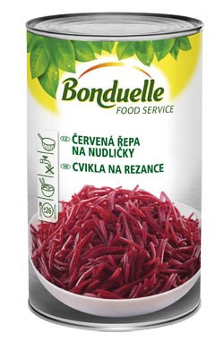 Bonduelle Řepa červená sterilovaná nudle 4 kg