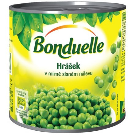 Bonduelle Hrášek v mírně slaném nálevu