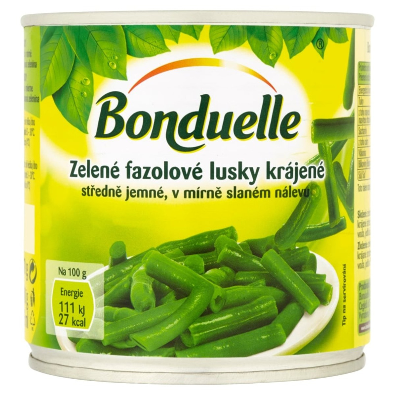 Bonduelle Zelené fazolové lusky krájené