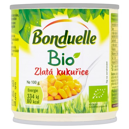 Bonduelle BIO Zlatá kukuřice