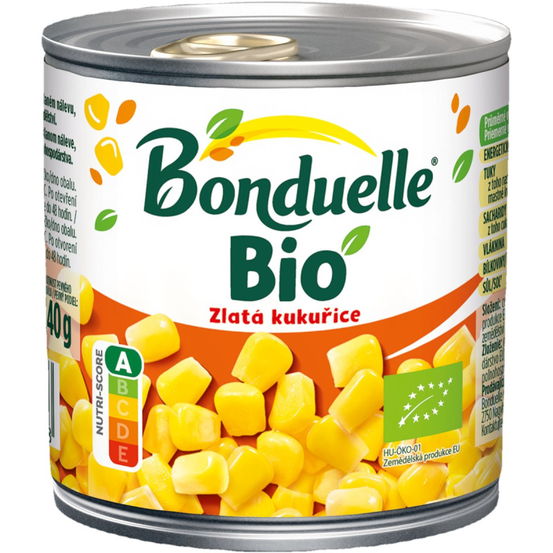 Bonduelle BIO Zlatá kukuřice